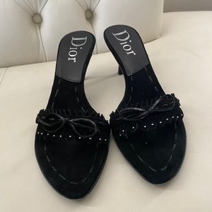 Dior DWest Mule Suede. Size 40. Preowned